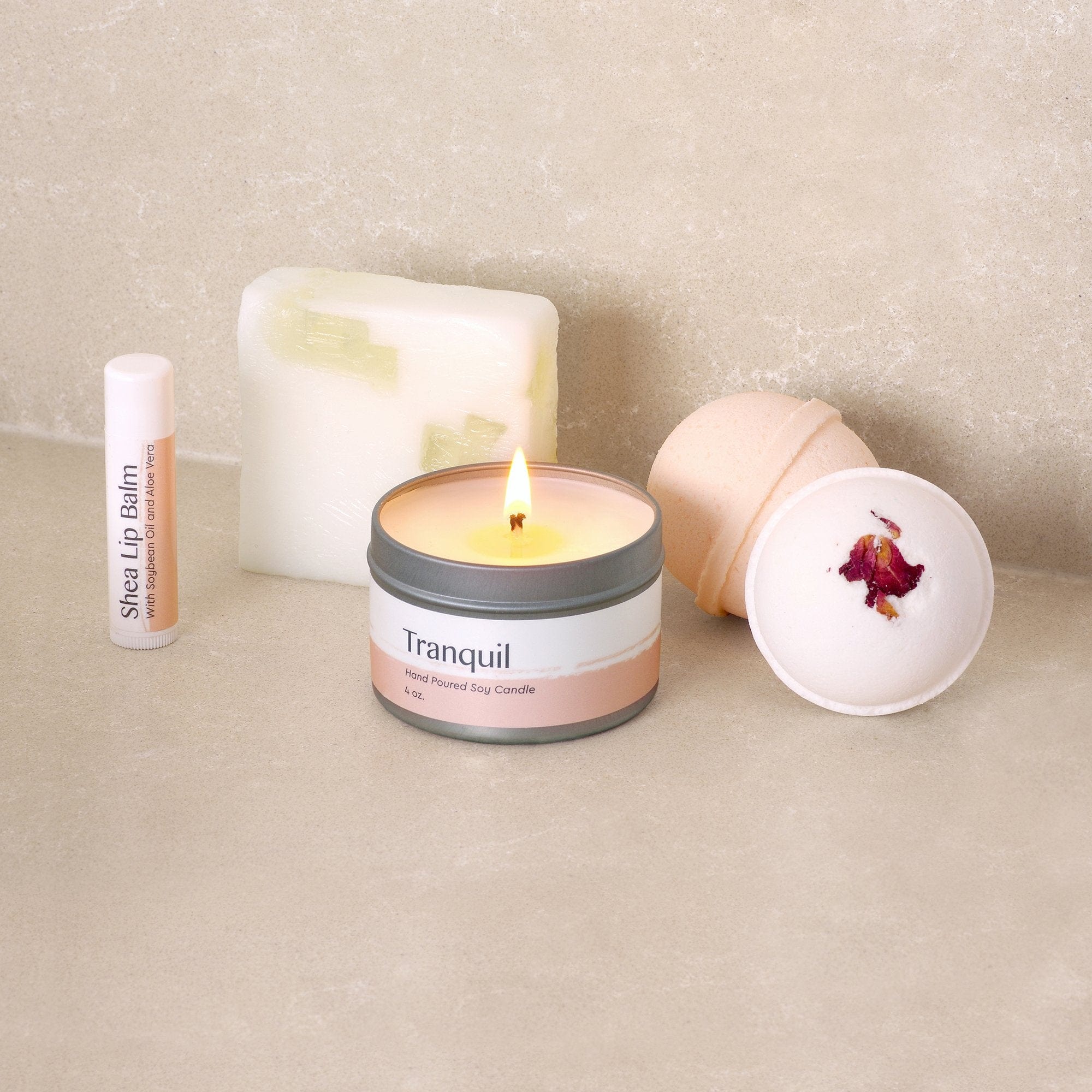 Bridesmaids Double Circle Necklace Spa Gift Box