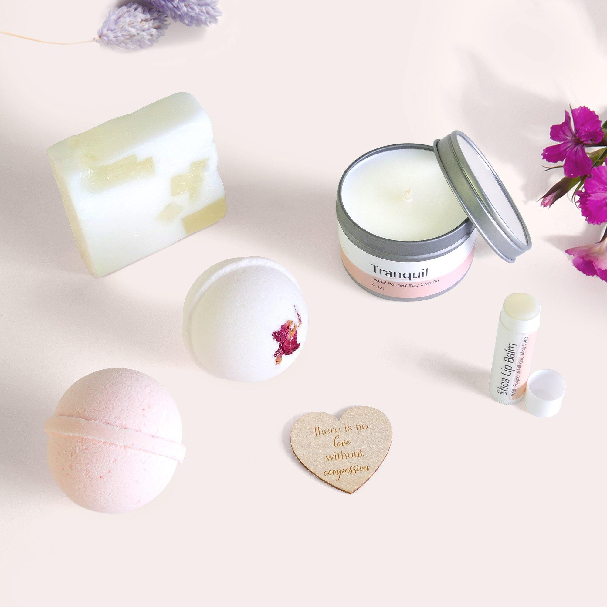 Gifts for 12 Year Old Girls Compass Necklace Spa Gift Box Set