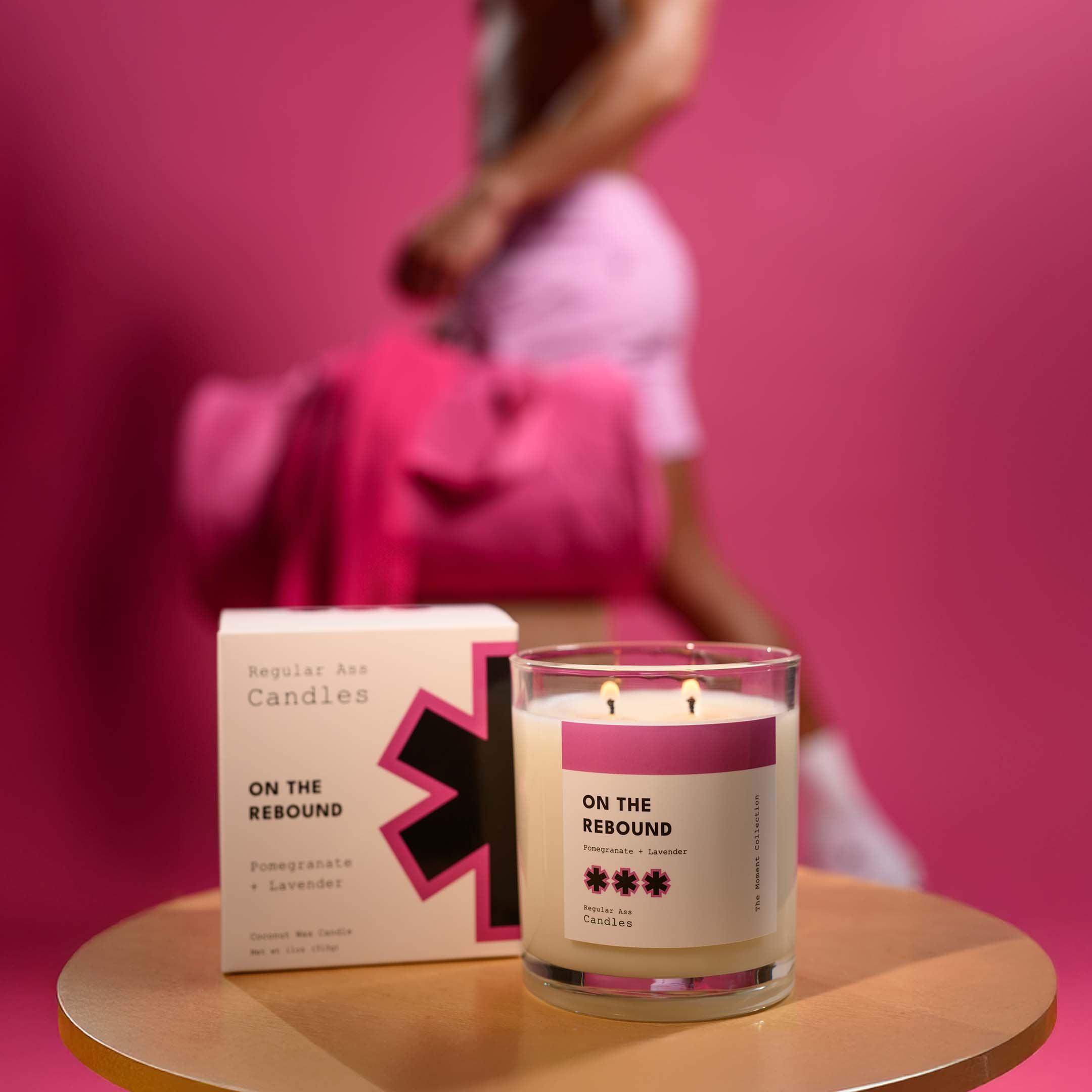 ON THE REBOUND Candle