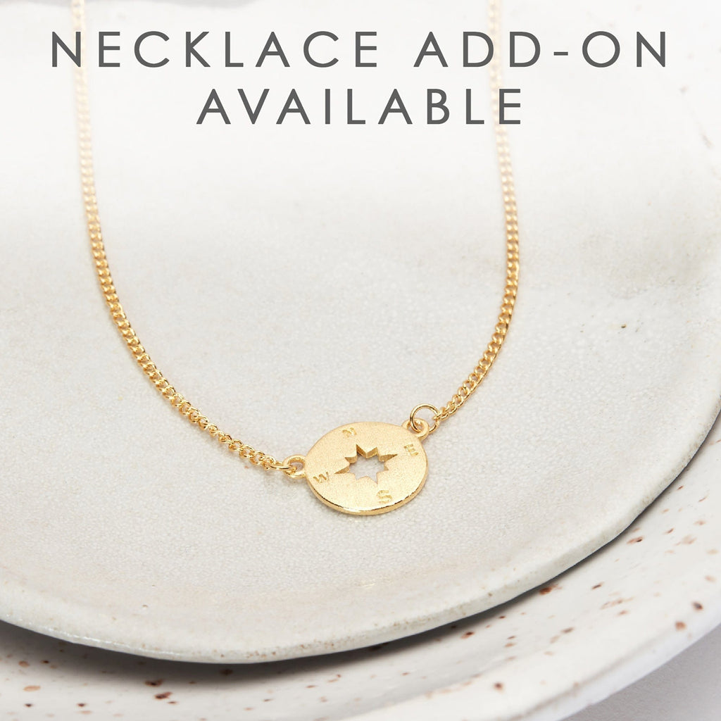 Sweet 16 Compass Necklace Spa Gift Box Set